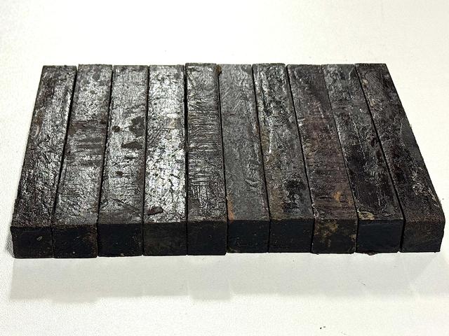 Cocobolo Rosewood Pen Blanks - 3/4 x 3/4 x 6 (10 pcs)